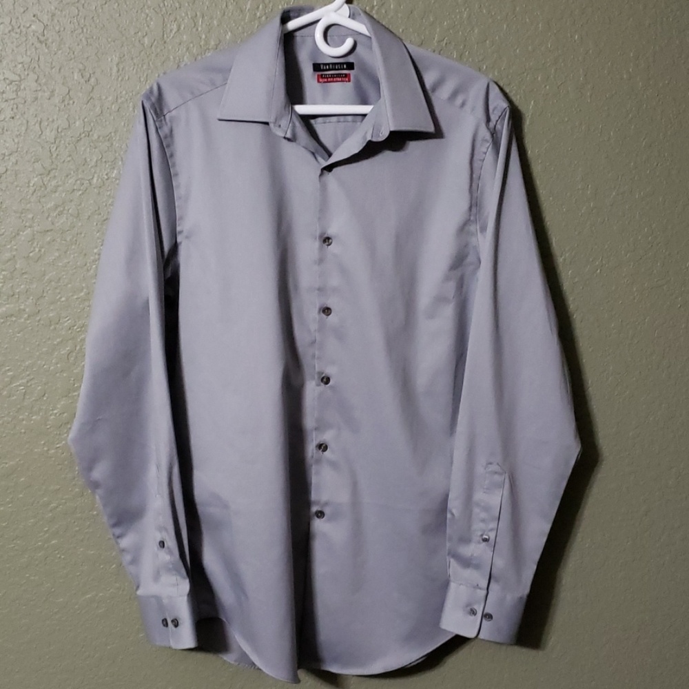 Van Heusen Slim Fit Stretch - Flex Collar